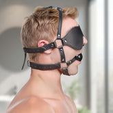 Blindfold Harness and Ball Gag